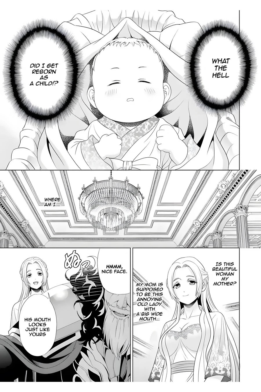 Noble Reincarnation ~Blessed With the Strongest Power From Birth~ chapter 1 page 3