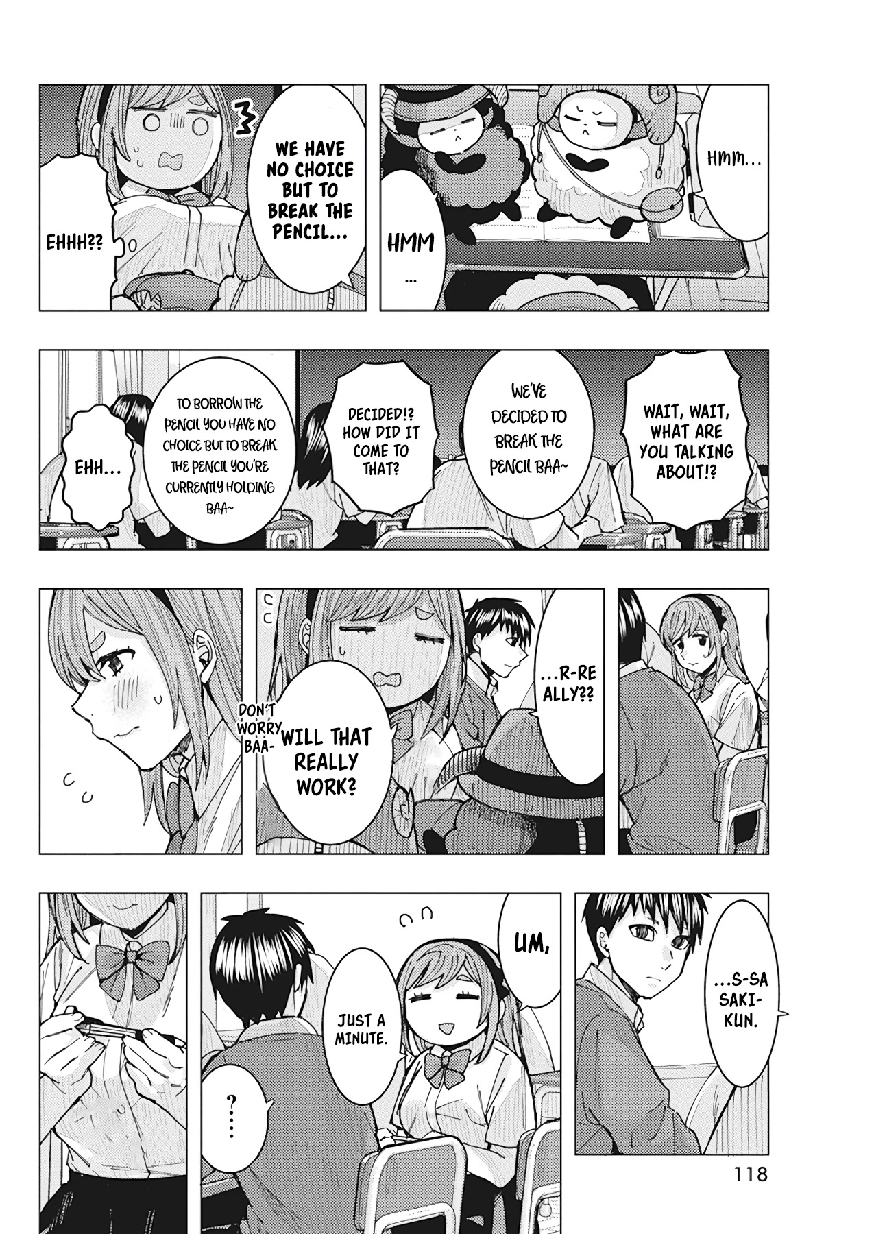 "Nobukuni-san" Does She Like Me? chapter 18 page 9