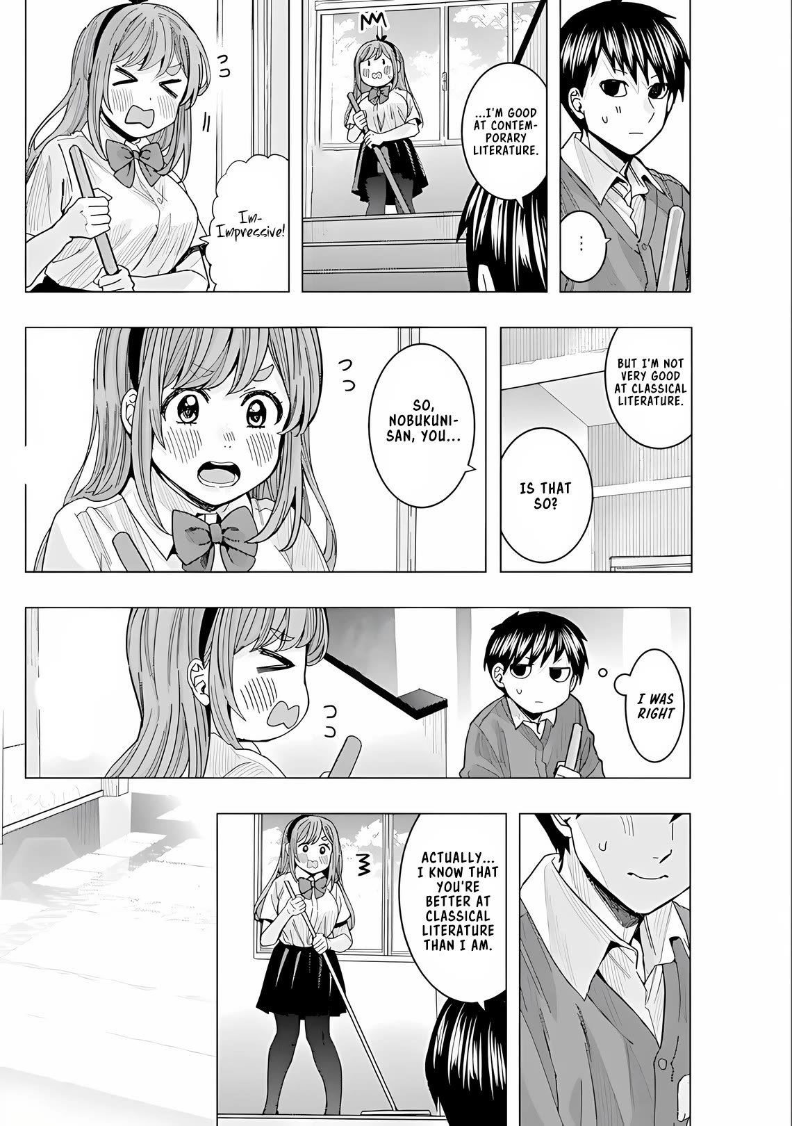 "Nobukuni-san" Does She Like Me? chapter 27 page 9