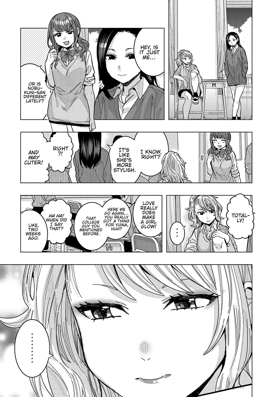 "Nobukuni-San" Does She Likes Me? chapter 40 page 3