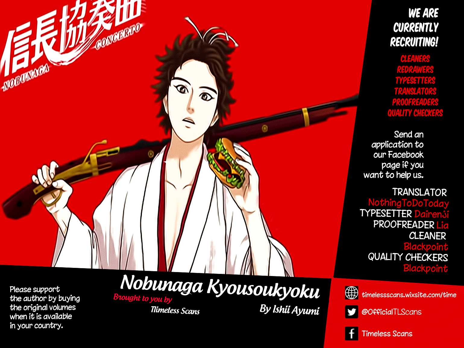 Nobunaga Kyousoukyoku chapter 34 page 1