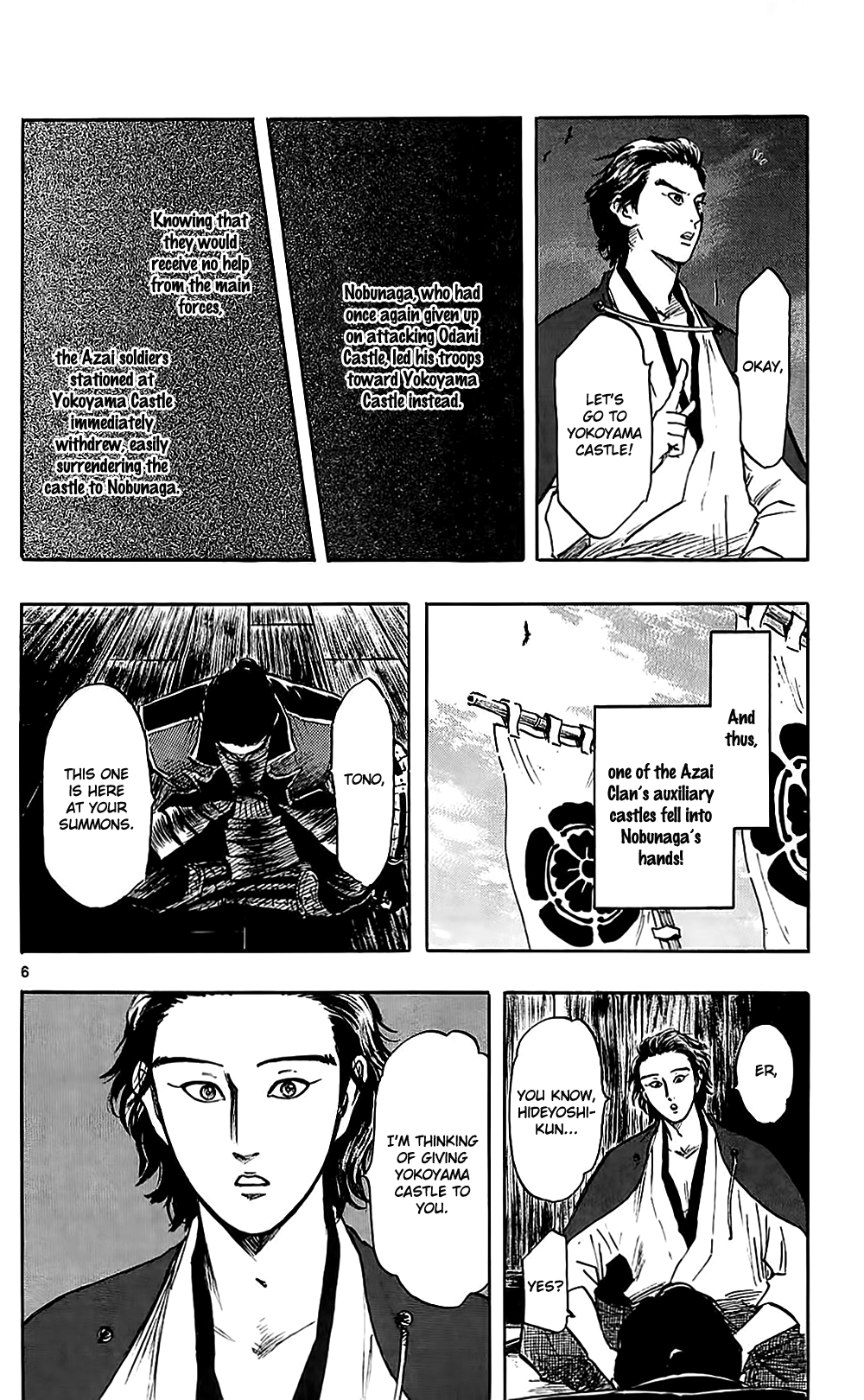 Nobunaga Kyousoukyoku chapter 34 page 12