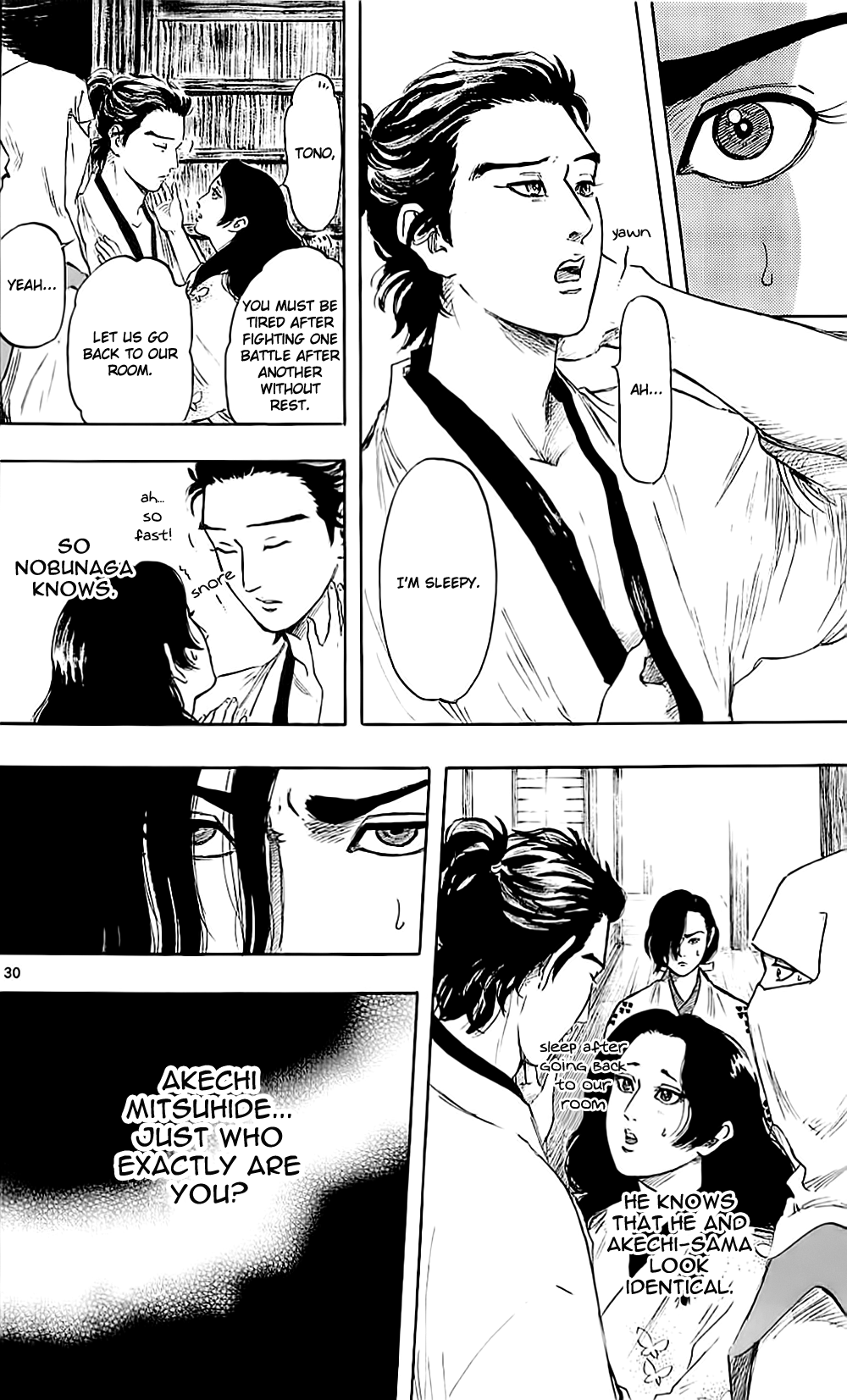 Nobunaga Kyousoukyoku chapter 34 page 36