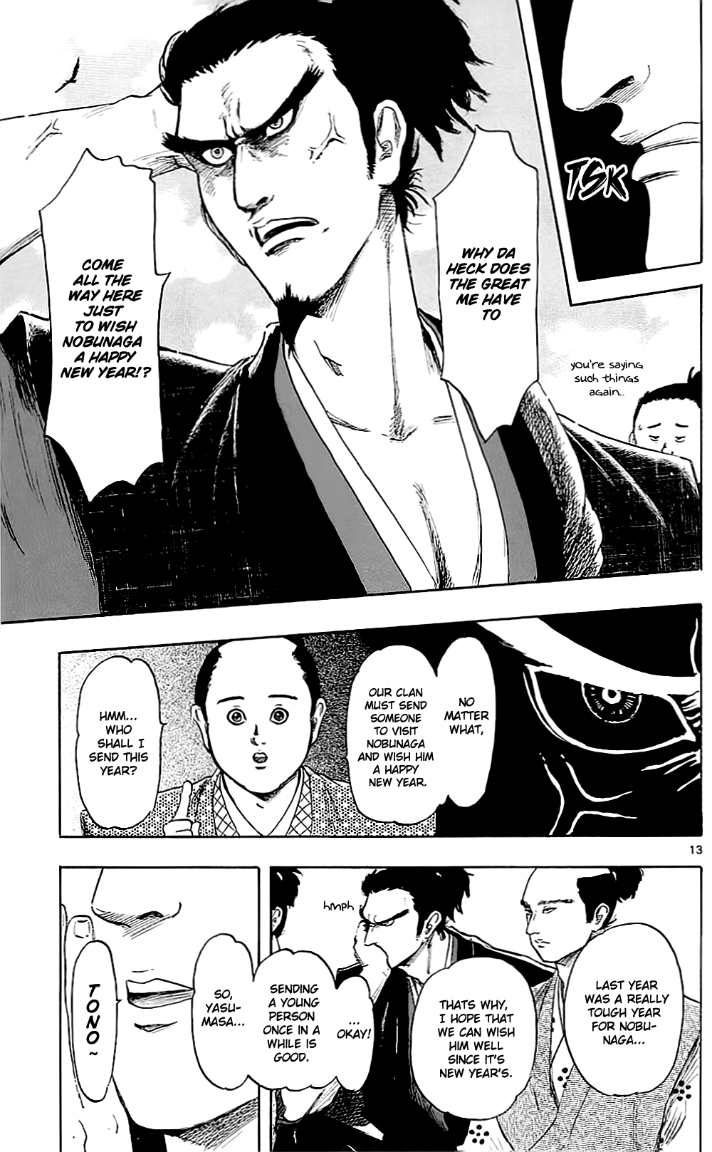 Nobunaga Kyousoukyoku chapter 38 page 16