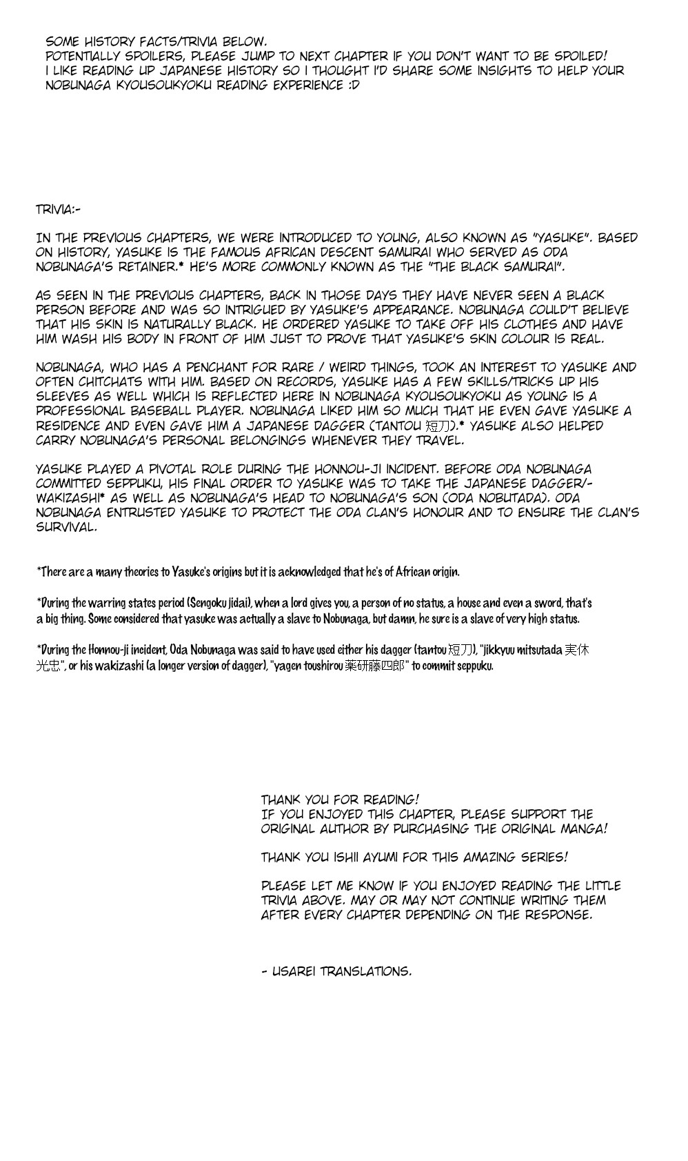 Nobunaga Kyousoukyoku chapter 57 page 38