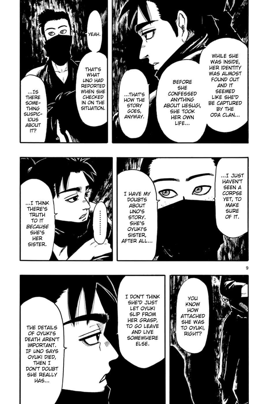 Nobunaga Kyousoukyoku chapter 65 page 9