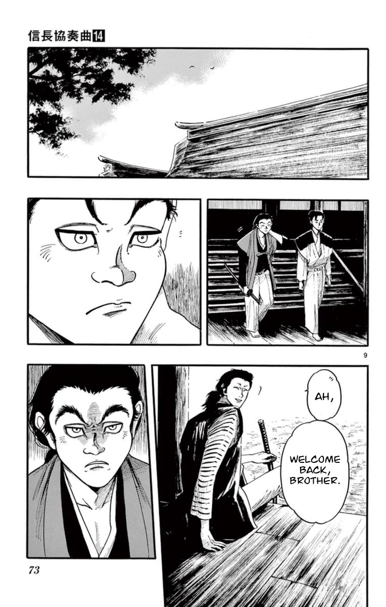 Nobunaga Kyousoukyoku chapter 77 page 10