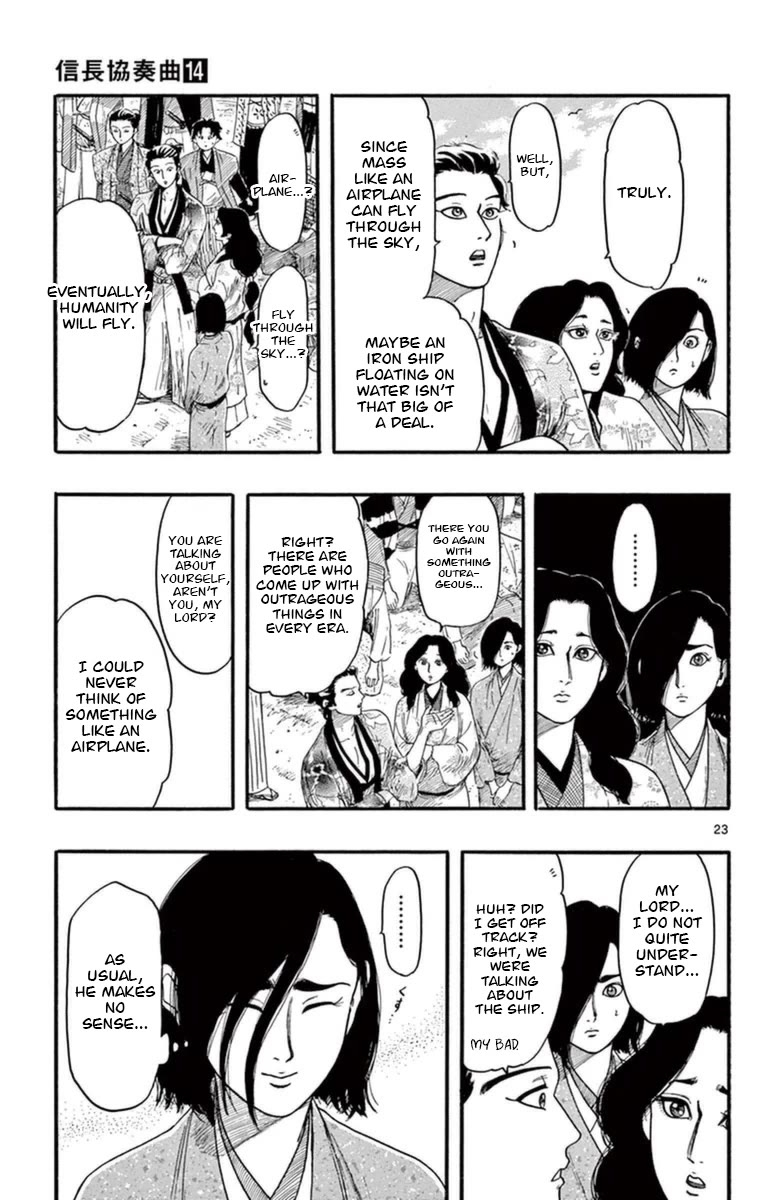 Nobunaga Kyousoukyoku chapter 77 page 24