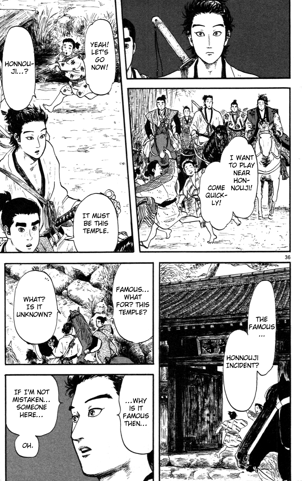 Nobunaga Kyousoukyoku chapter 8 page 36