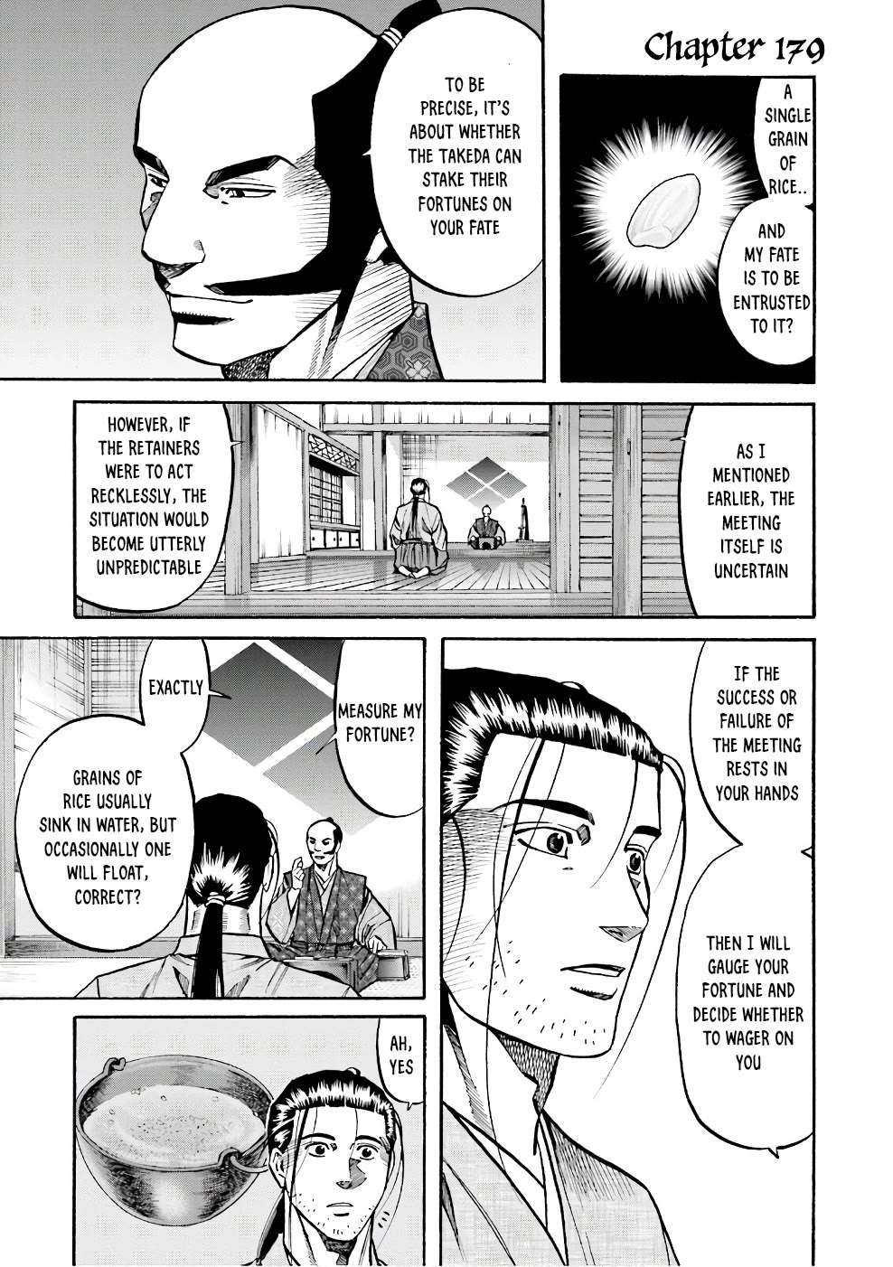 Nobunaga no Chef chapter 179 page 1