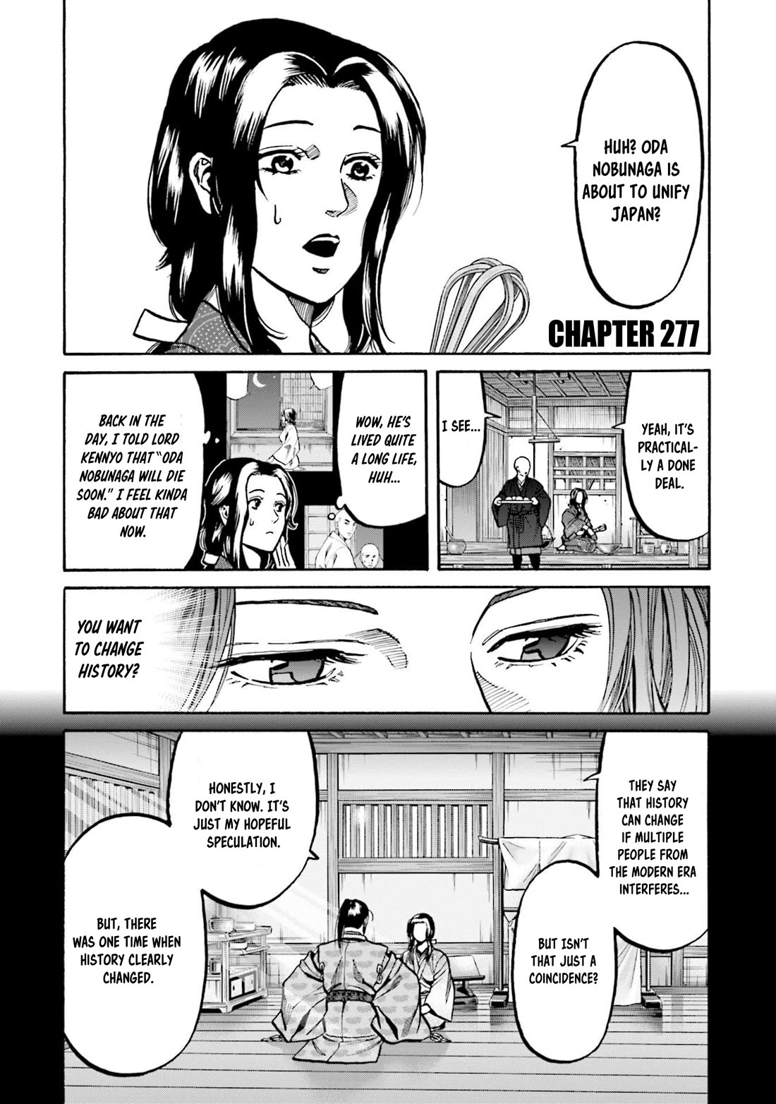 Nobunaga no Chef chapter 277 page 1