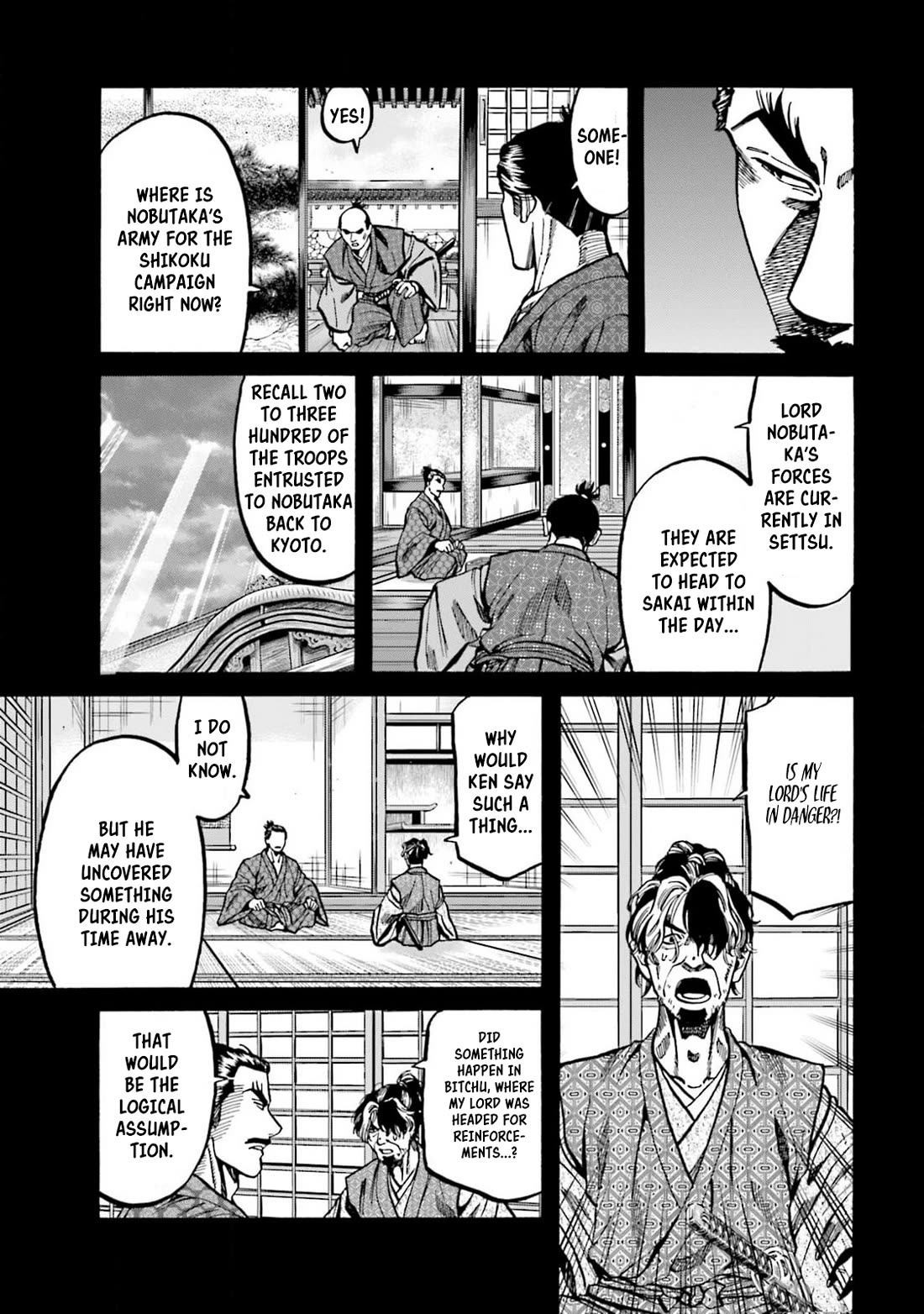 Nobunaga no Chef chapter 305 page 13