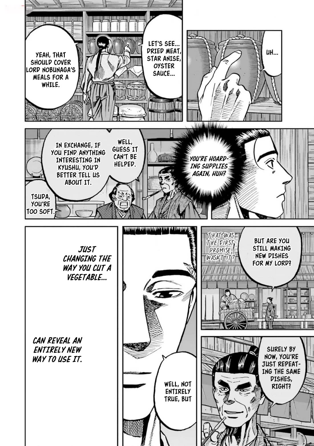 Nobunaga no Chef chapter 310 page 27