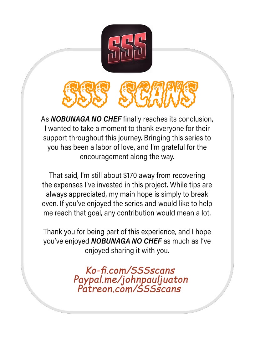 Nobunaga no Chef chapter 310 page 33