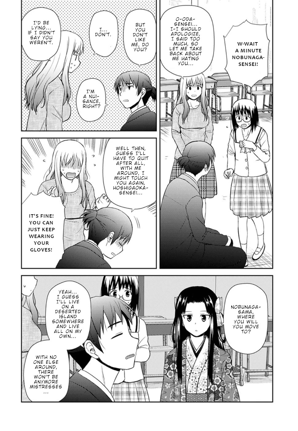 Nobunaga Teacher's Young Bride chapter 11 page 9