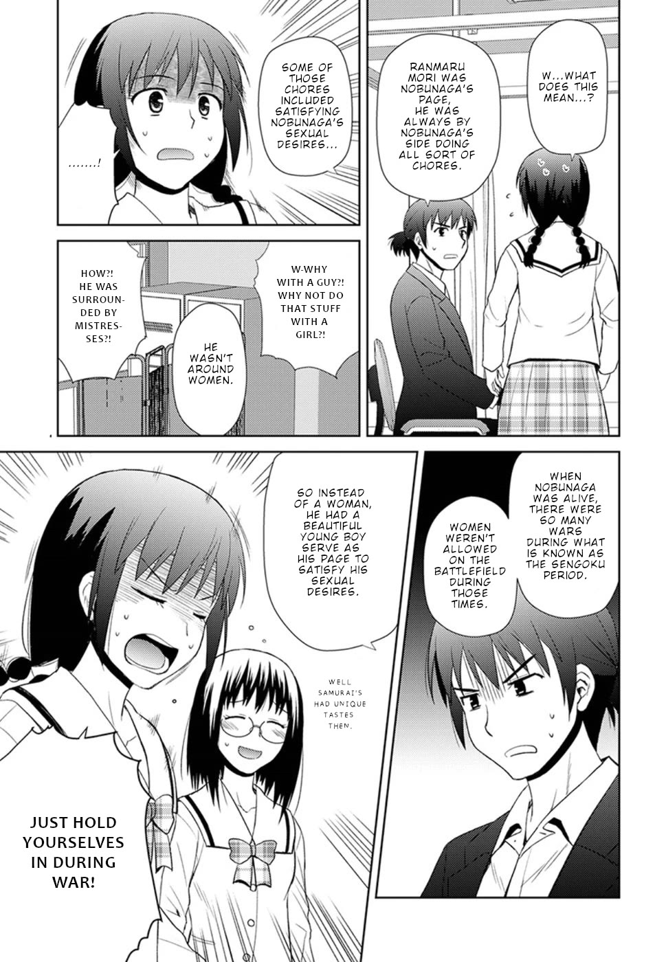 Nobunaga Teacher's Young Bride chapter 13 page 4