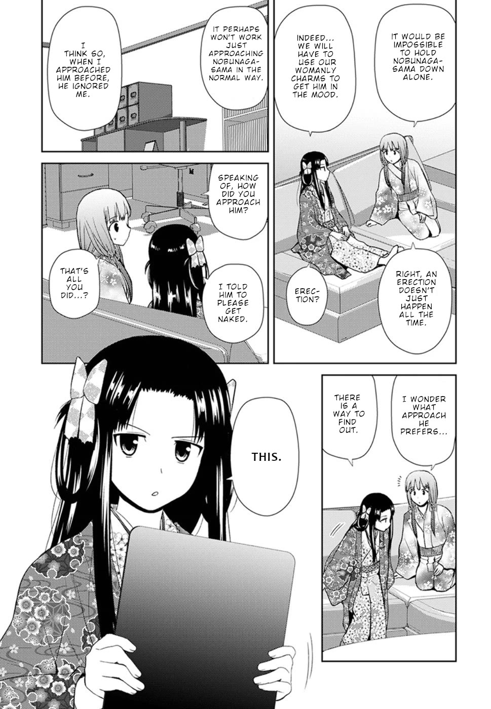 Nobunaga Teacher's Young Bride chapter 14 page 10