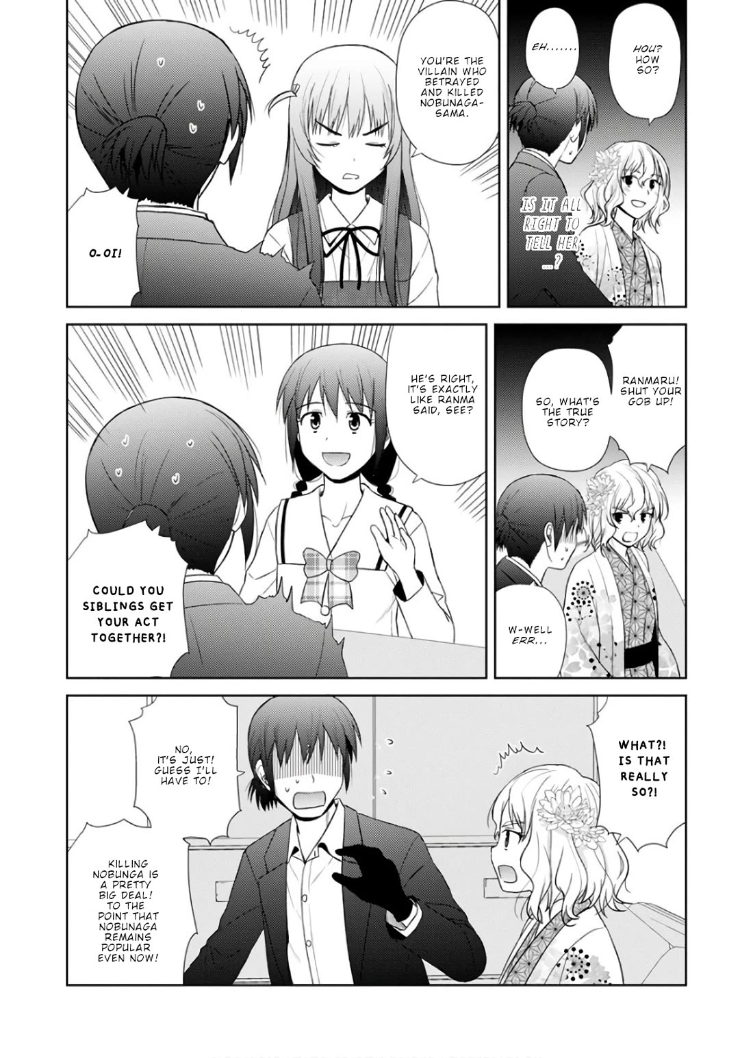 Nobunaga Teacher's Young Bride chapter 19 page 8