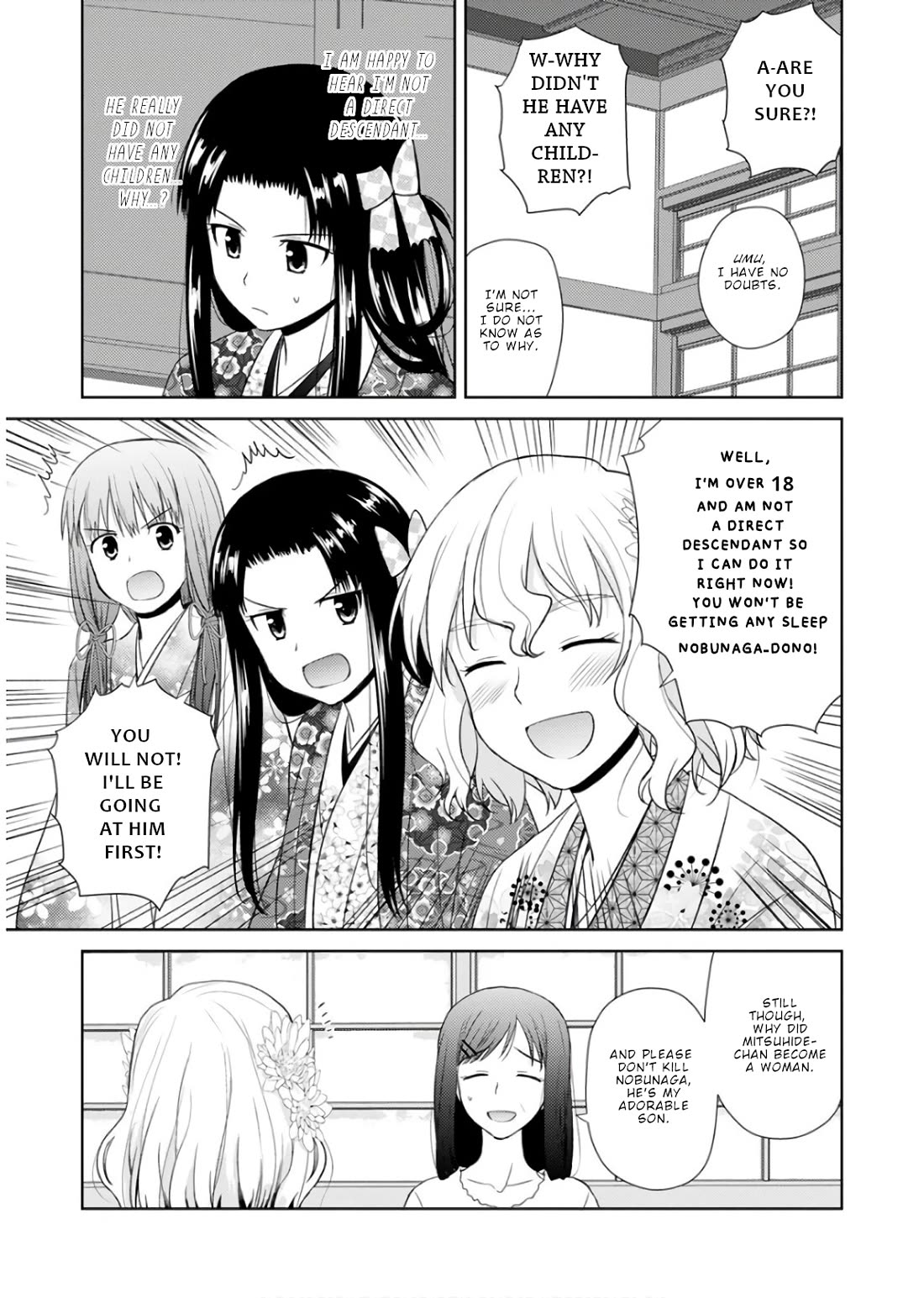 Nobunaga Teacher's Young Bride chapter 20 page 10