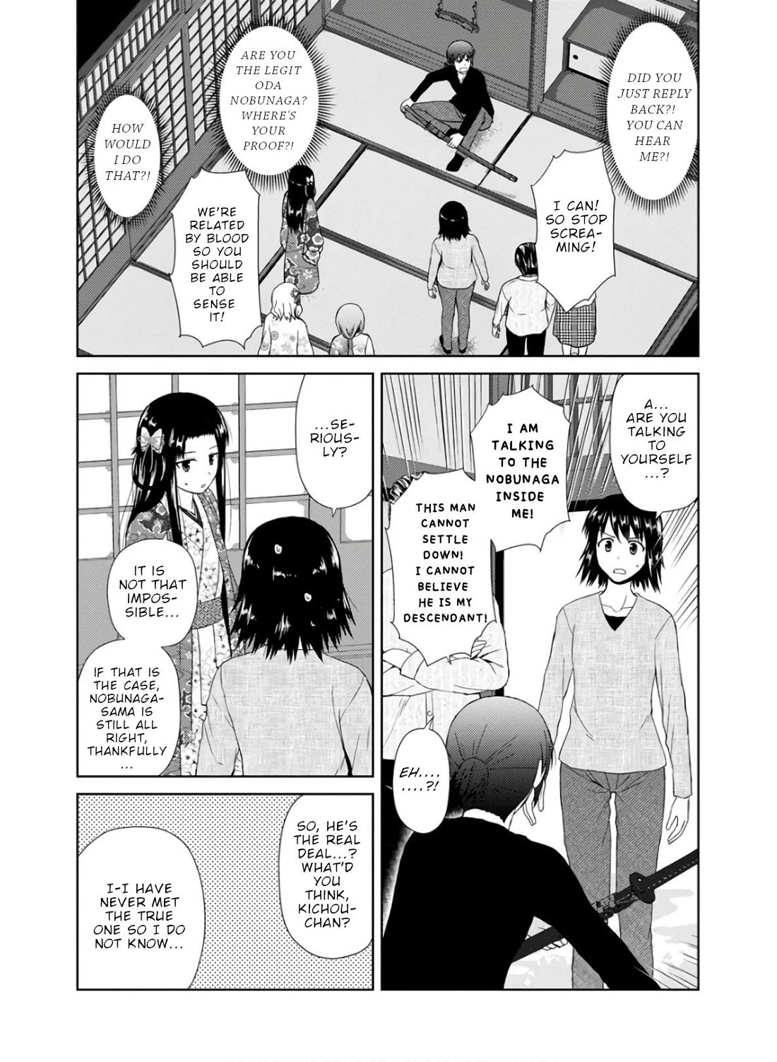 Nobunaga Teacher's Young Bride chapter 27 page 6