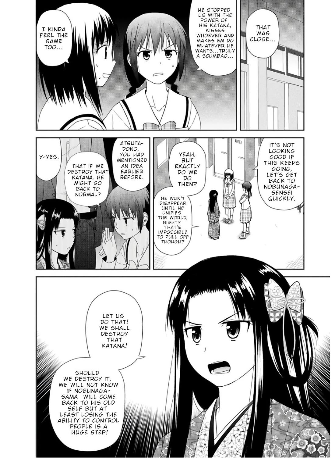 Nobunaga Teacher's Young Bride chapter 28 page 13