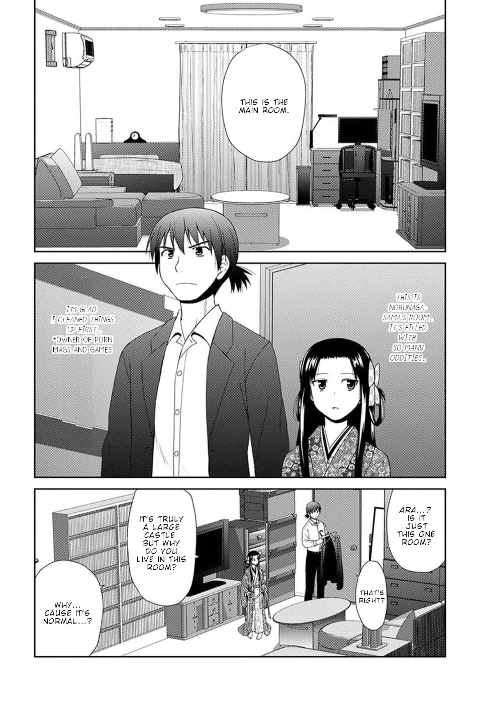 Nobunaga Teacher's Young Bride chapter 3 page 7