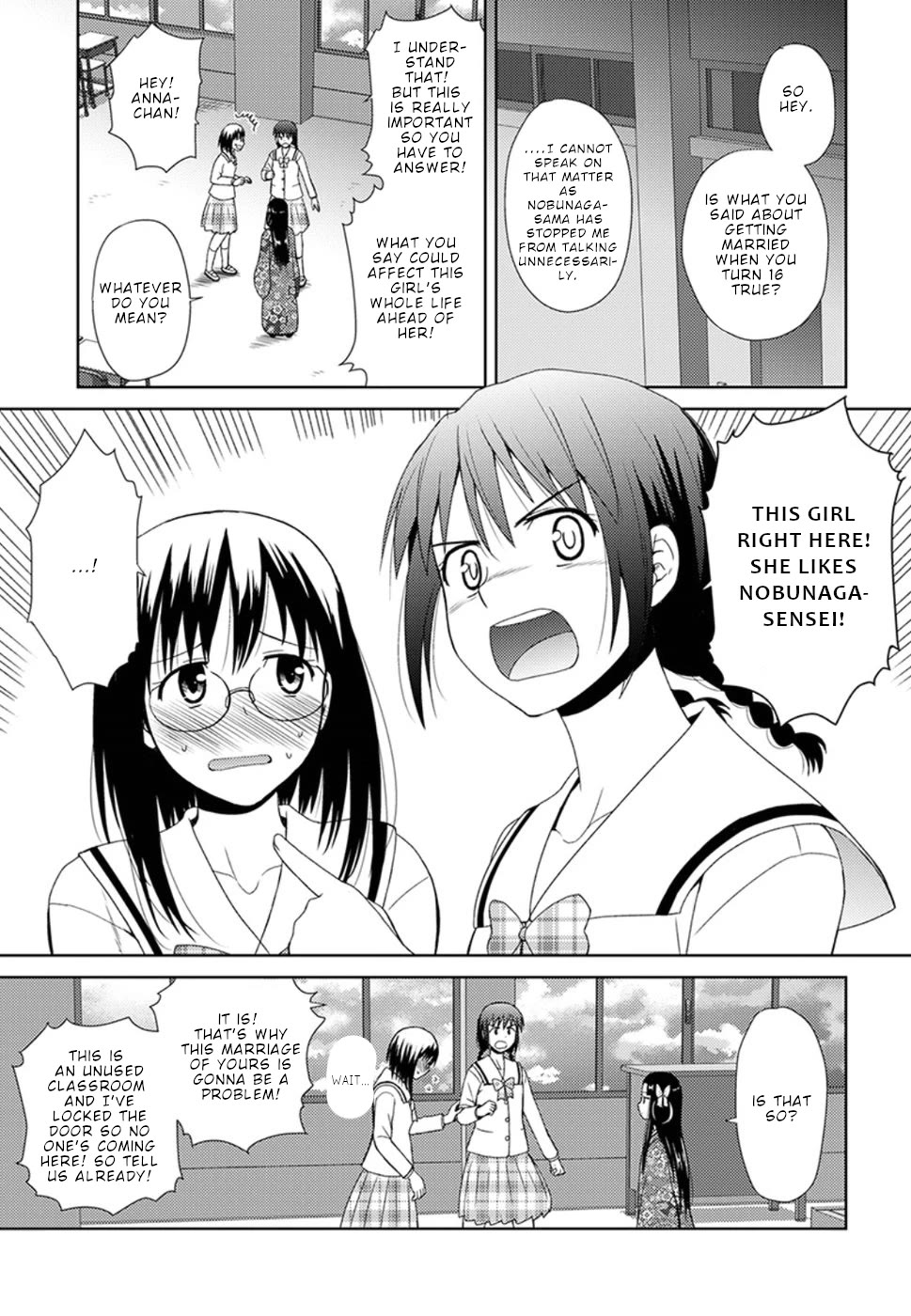 Nobunaga Teacher's Young Bride chapter 4 page 19