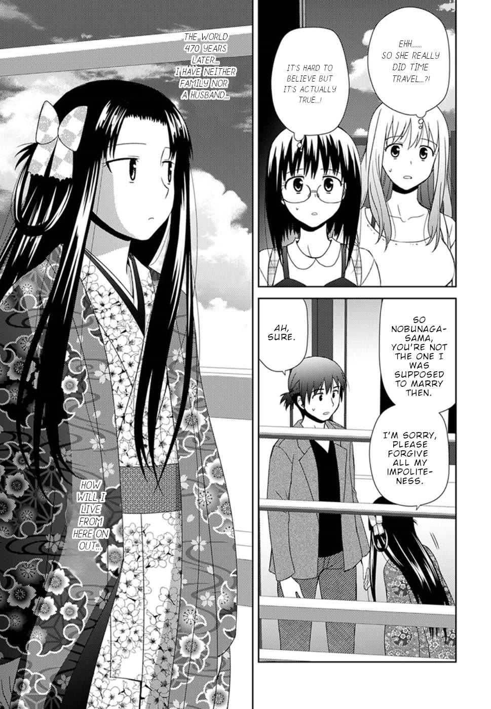 Nobunaga Teacher's Young Bride chapter 5 page 28