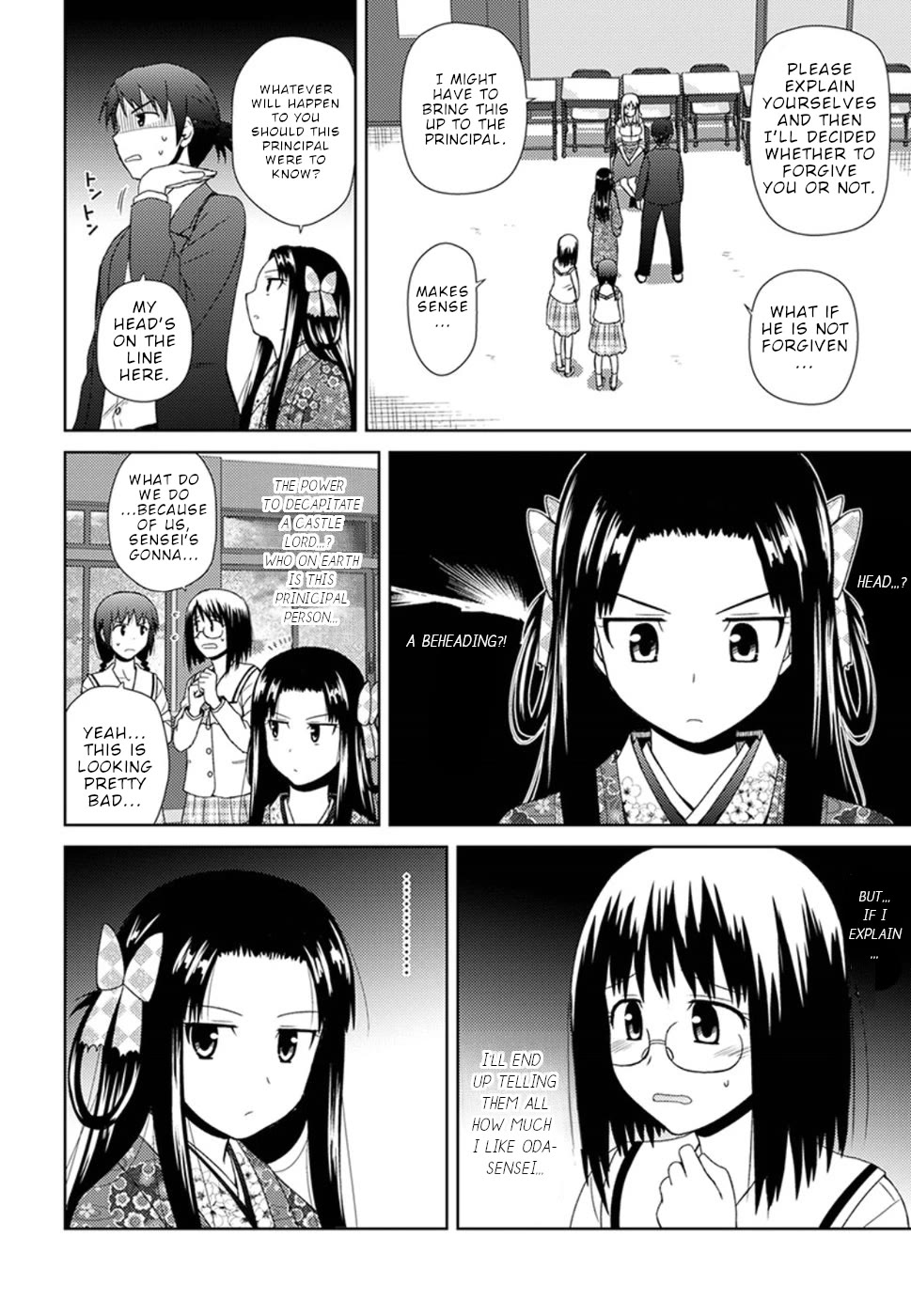 Nobunaga Teacher's Young Bride chapter 5 page 9