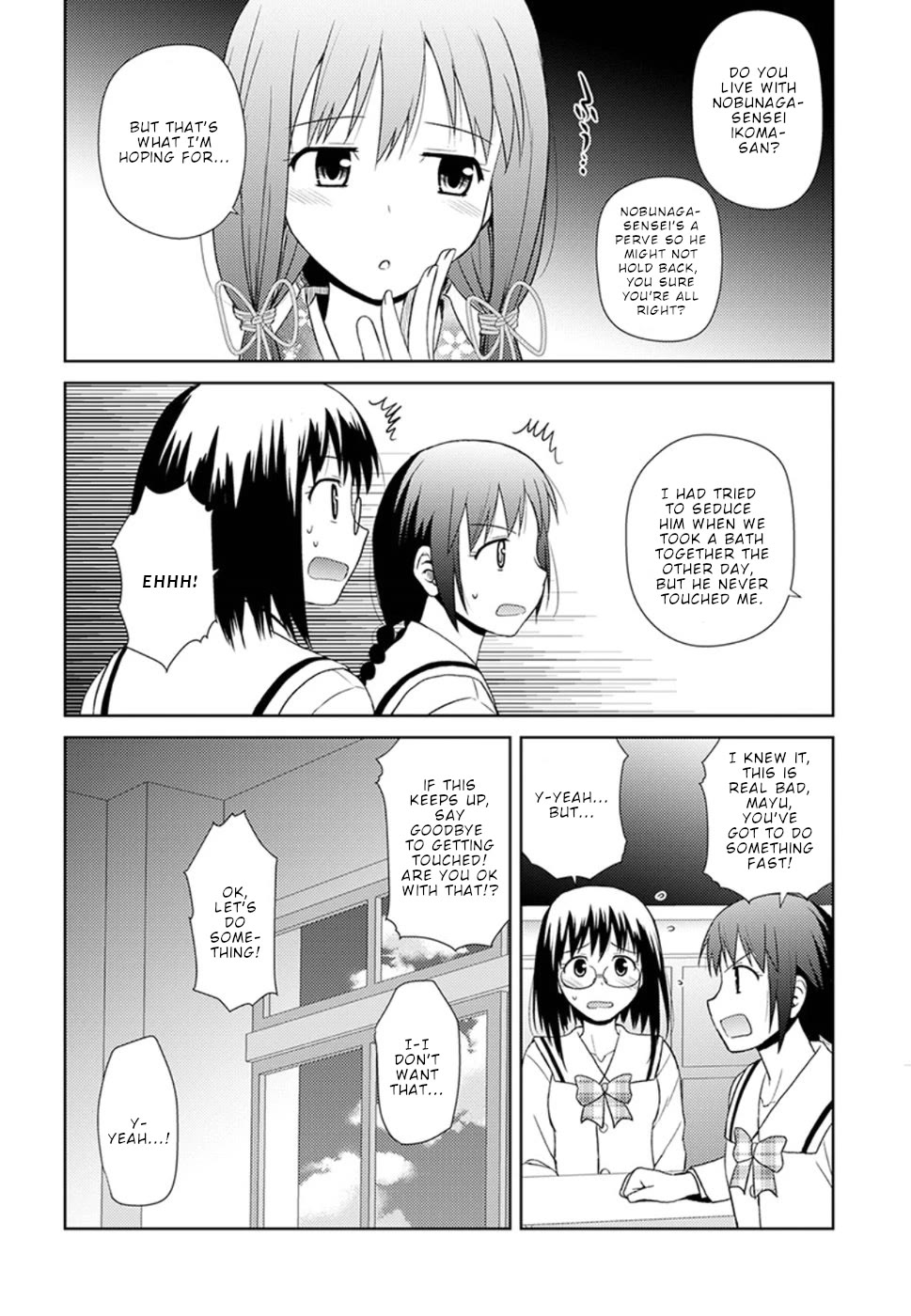 Nobunaga Teacher's Young Bride chapter 8 page 9