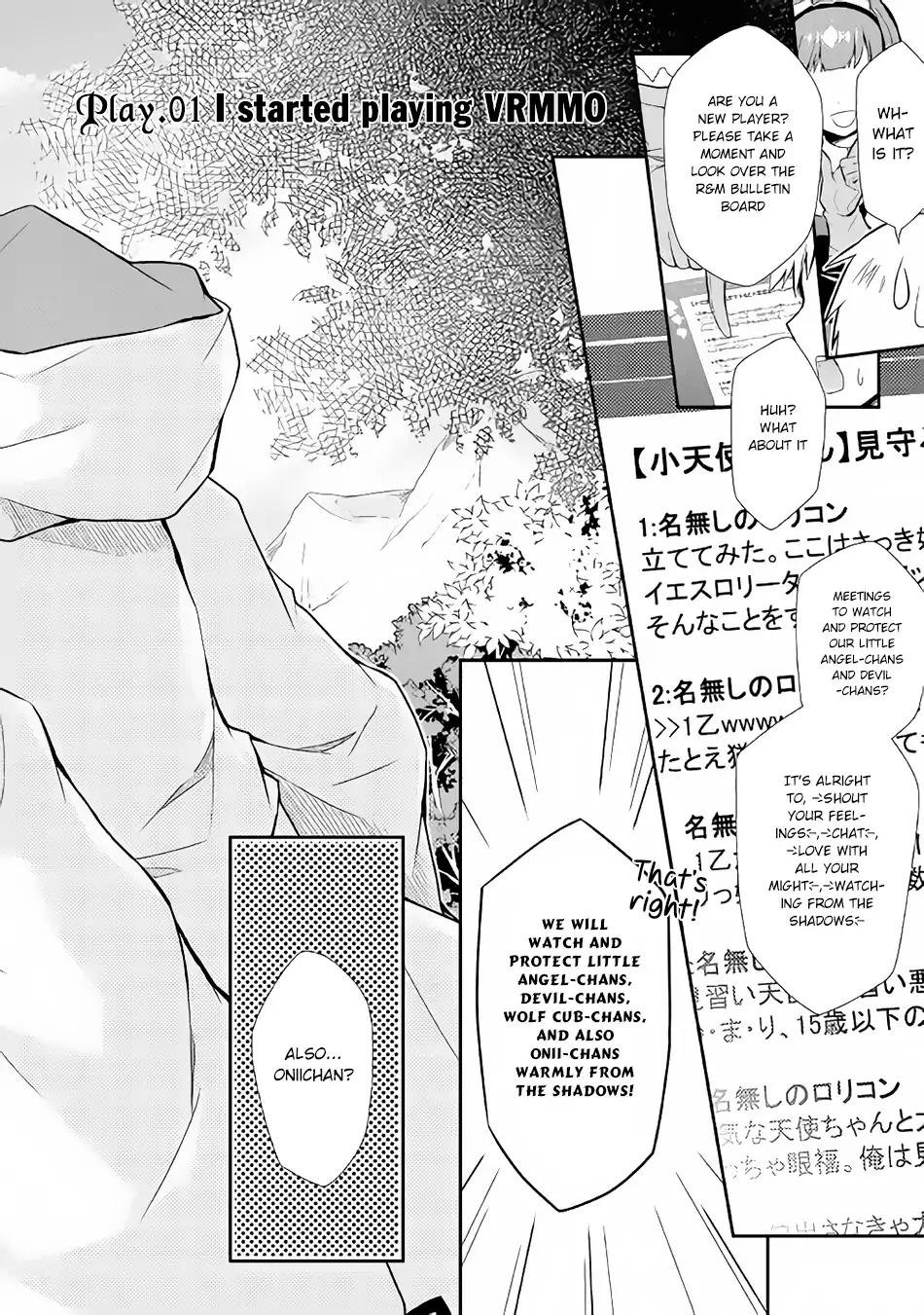 Nonbiri VRMMO-ki chapter 1 page 3