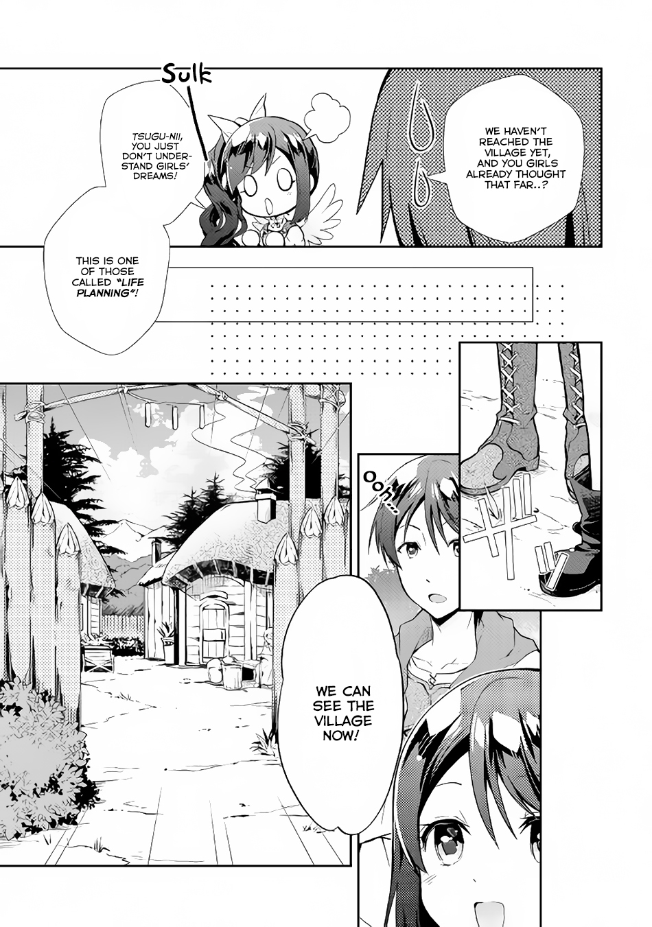 Nonbiri VRMMOki chapter 8 page 8