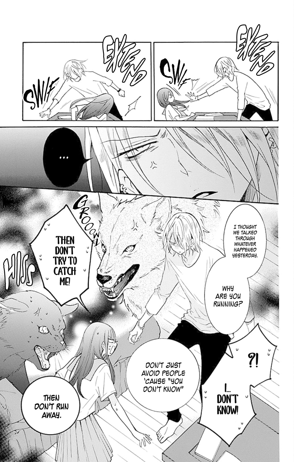 Noraneko to Ookami chapter 4 page 8