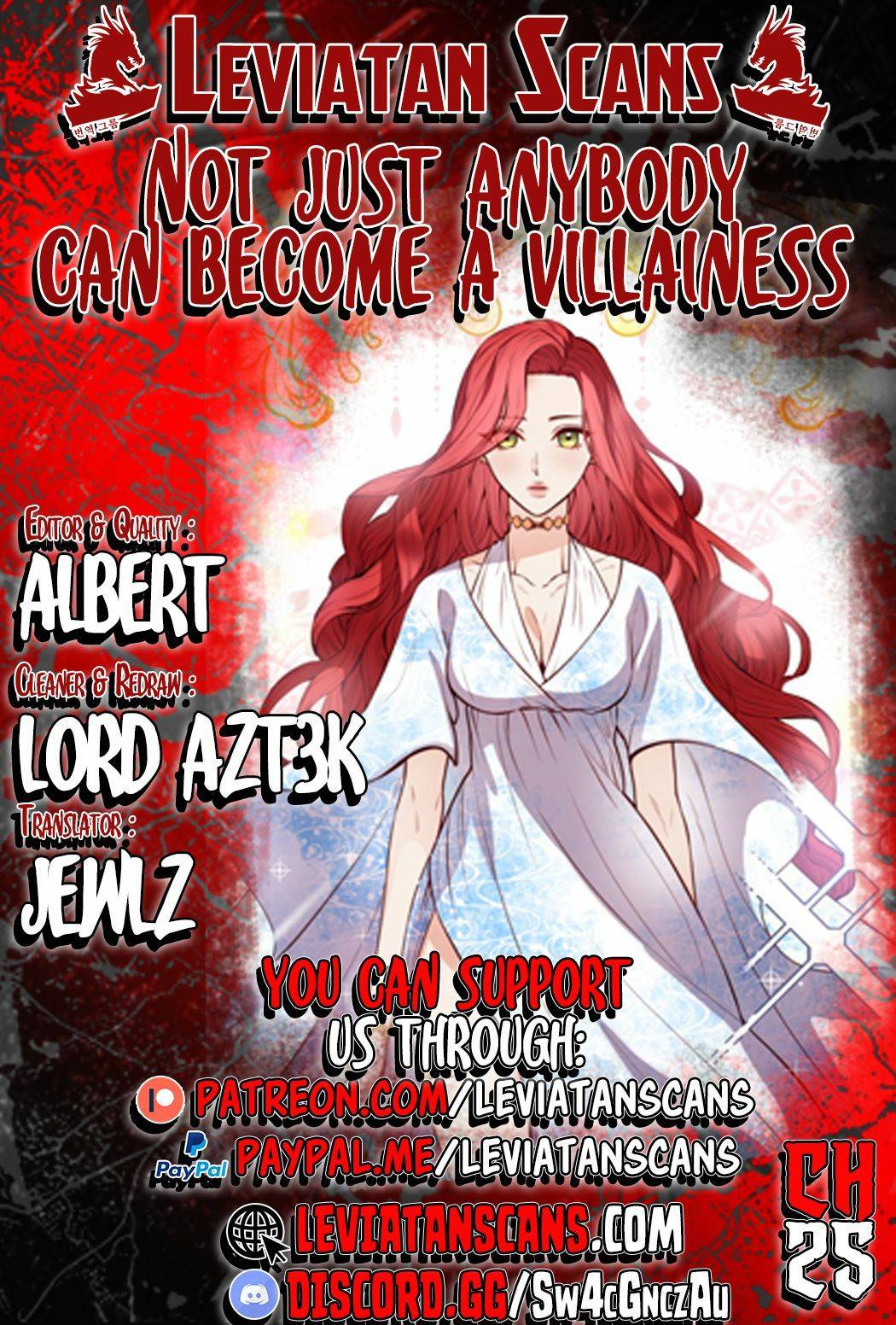 Not Just Anyone Can Become a Villainess chapter 25 page 1