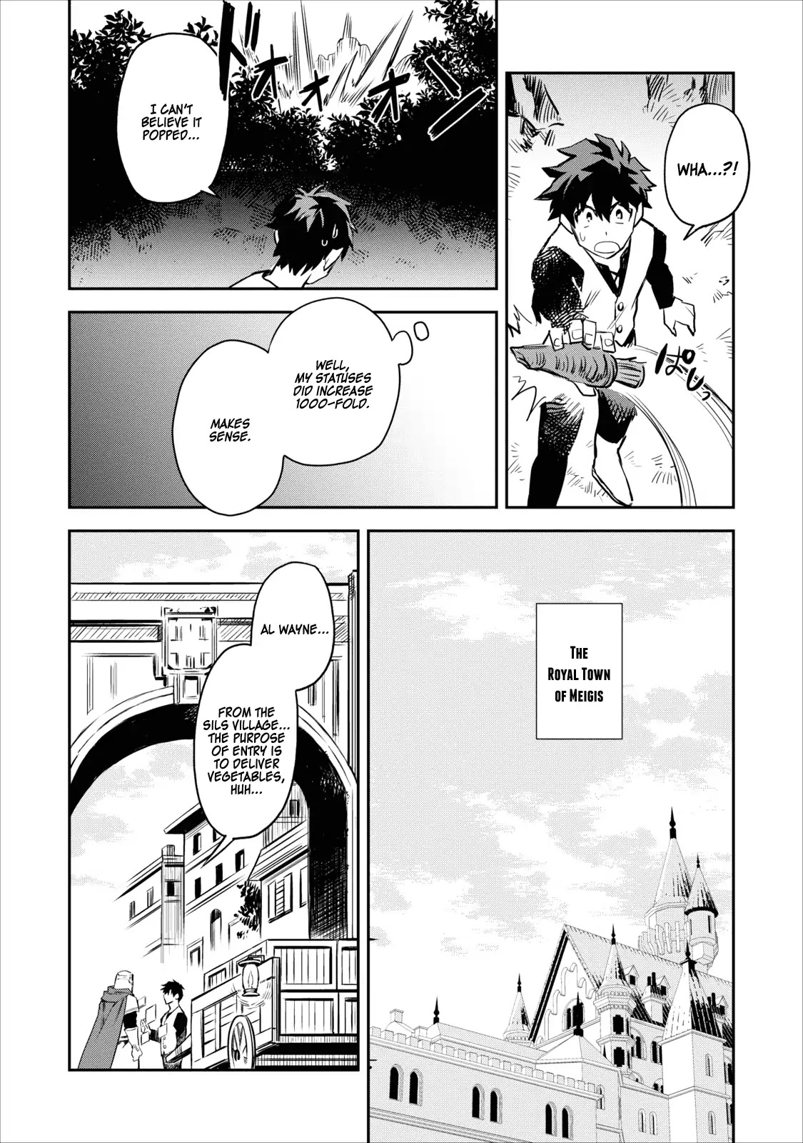 Noumin Kanren no Skill bakka Agetetara Naze ka Tsuyoku Natta chapter 1 page 13