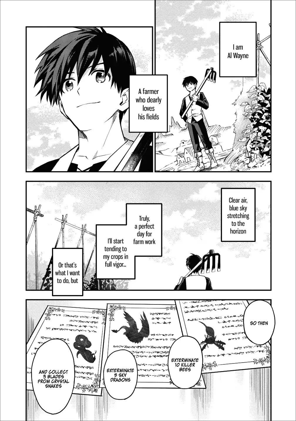 Noumin Kanren no Skill bakka Agetetara Naze ka Tsuyoku Natta chapter 17 page 1