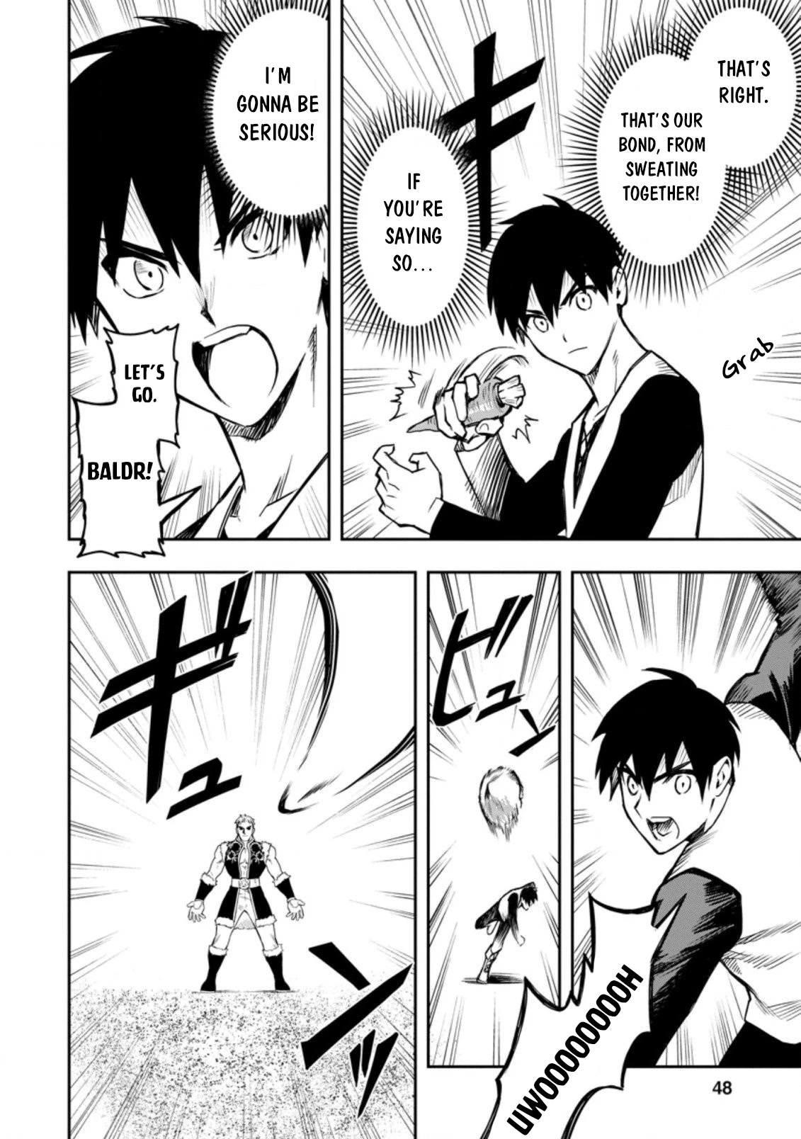 Noumin Kanren no Skill bakka Agetetara Naze ka Tsuyoku Natta chapter 36 page 47