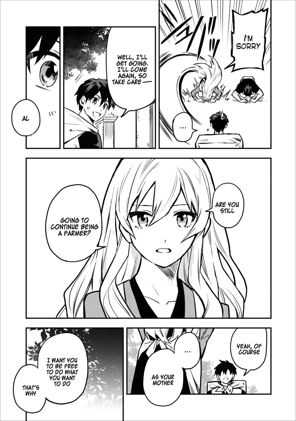 Noumin Kanren no Skill bakka Agetetara Naze ka Tsuyoku Natta chapter 9 page 37