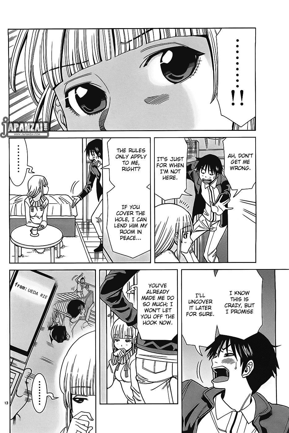 Nozoki Ana chapter 71 page 12