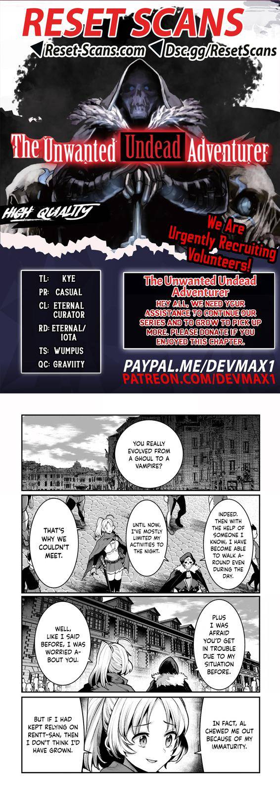 Nozomanu Fushi no Boukensha chapter 40.3 page 1