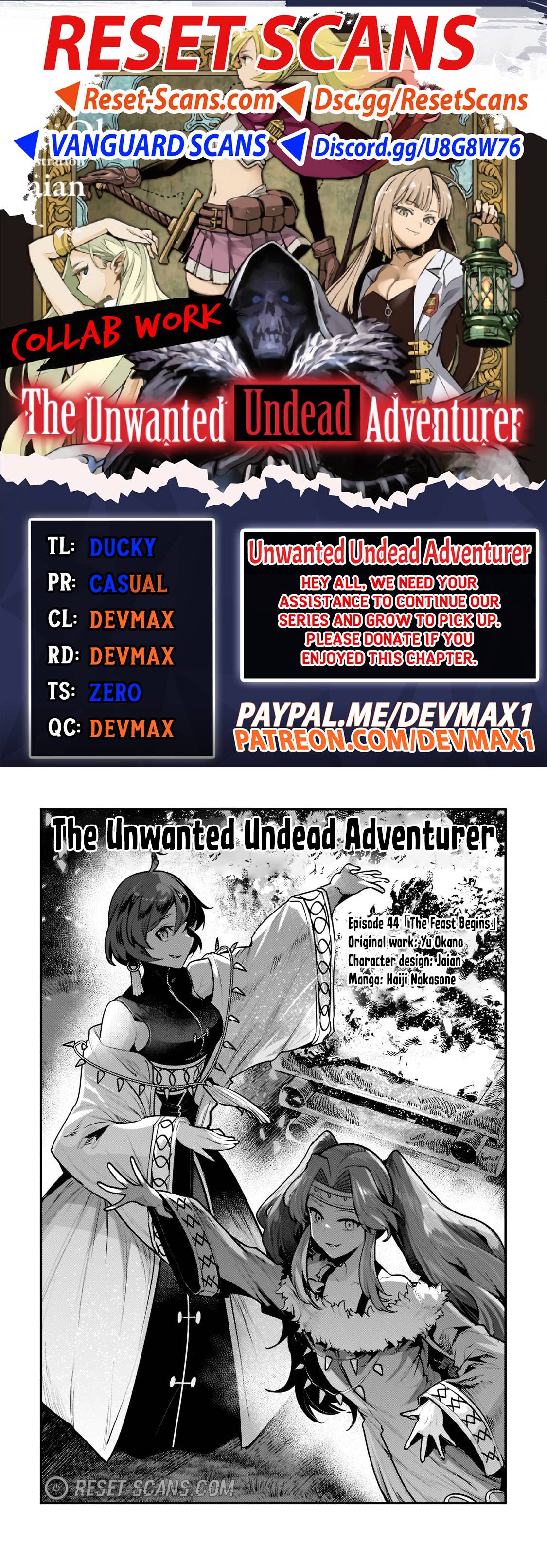 Nozomanu Fushi no Boukensha chapter 44.1 page 1