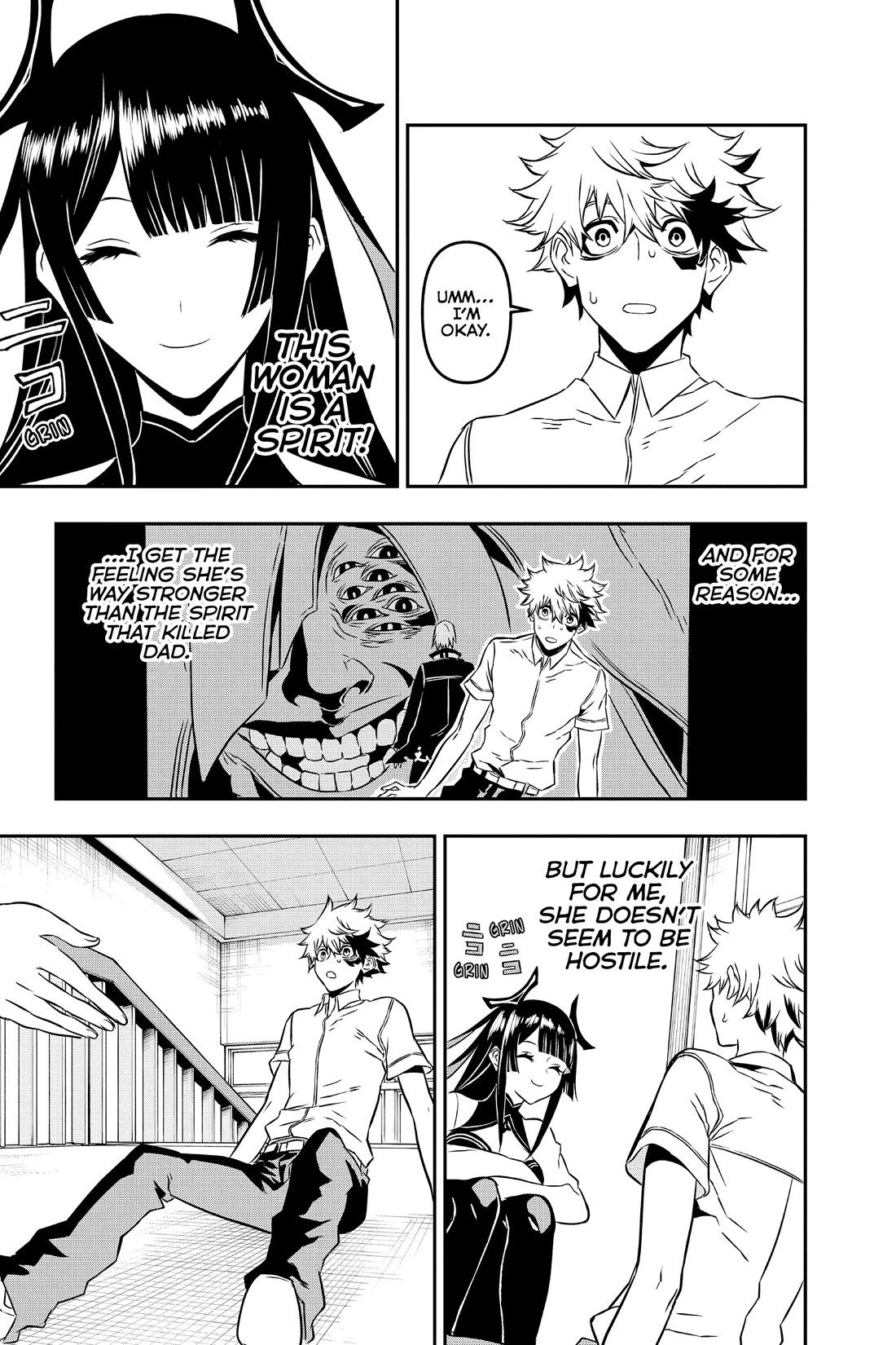 Nue's Exorcist chapter 1 page 17