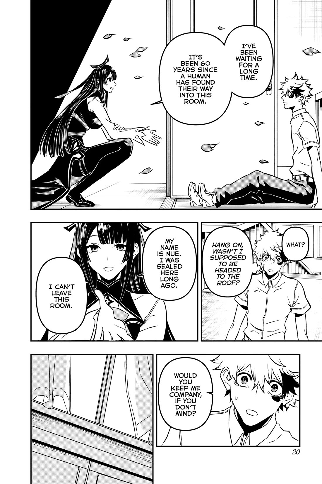 Nue's Exorcist chapter 1 page 18