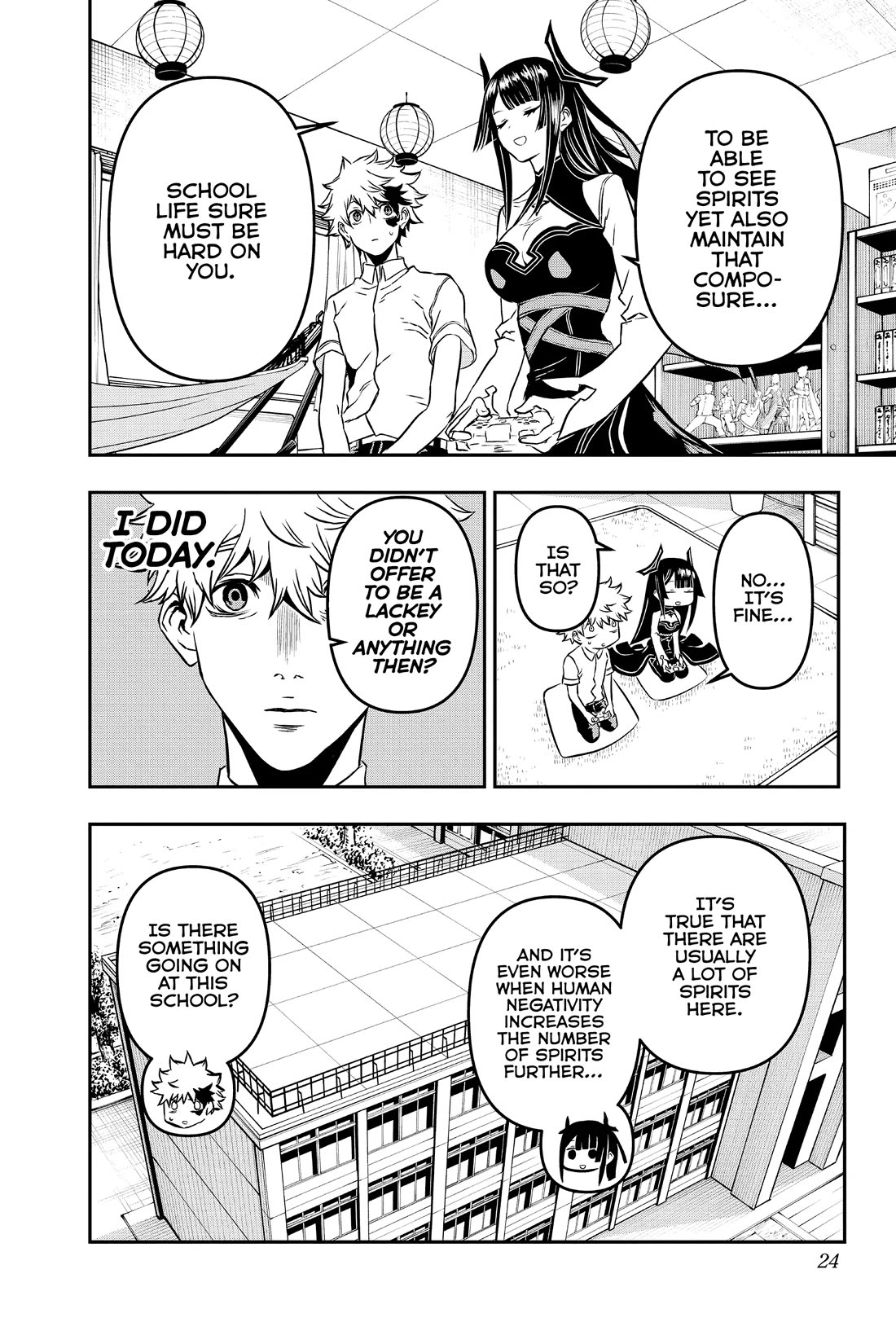 Nue's Exorcist chapter 1 page 22