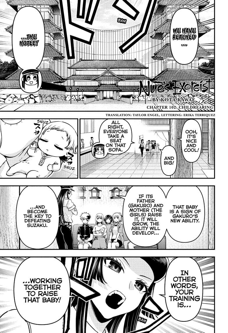 Nue's Exorcist chapter 102 page 1