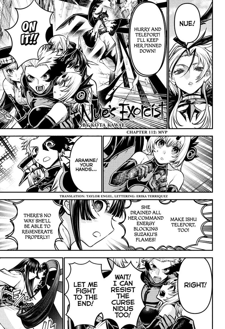 Nue's Exorcist chapter 112 page 1