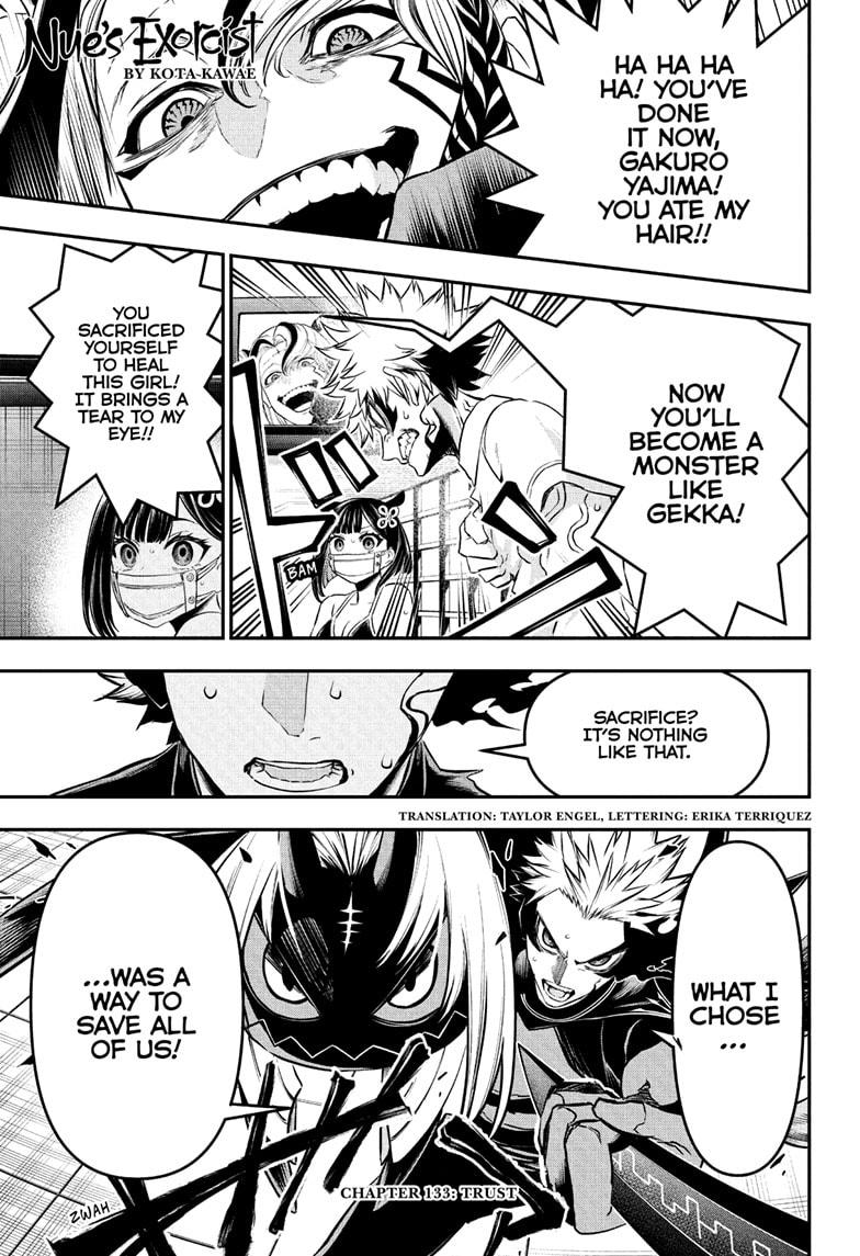 Nue's Exorcist chapter 133 page 1