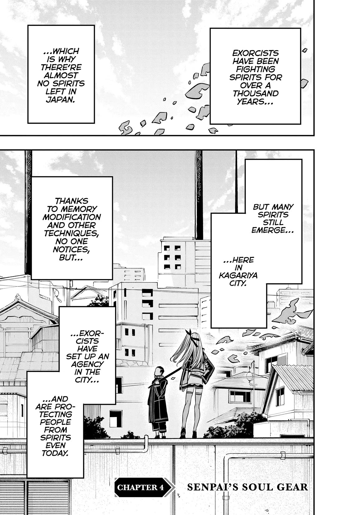 Nue's Exorcist chapter 4 page 1