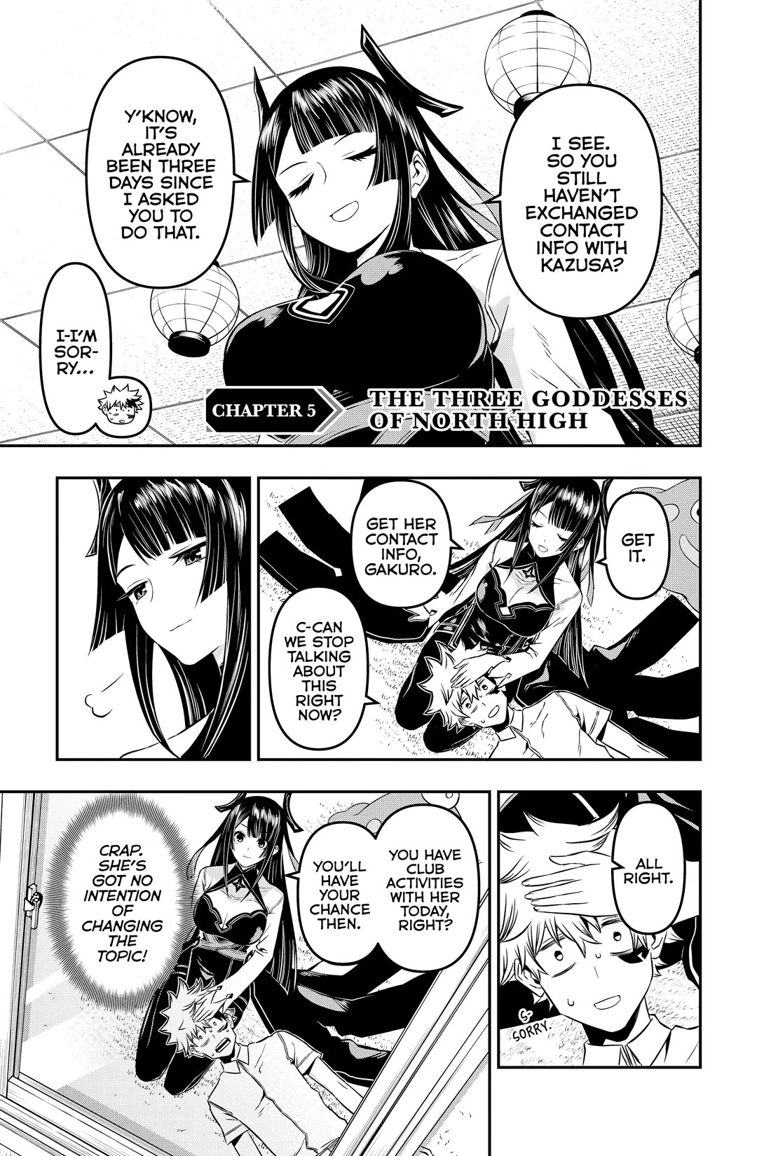 Nue's Exorcist chapter 5 page 1