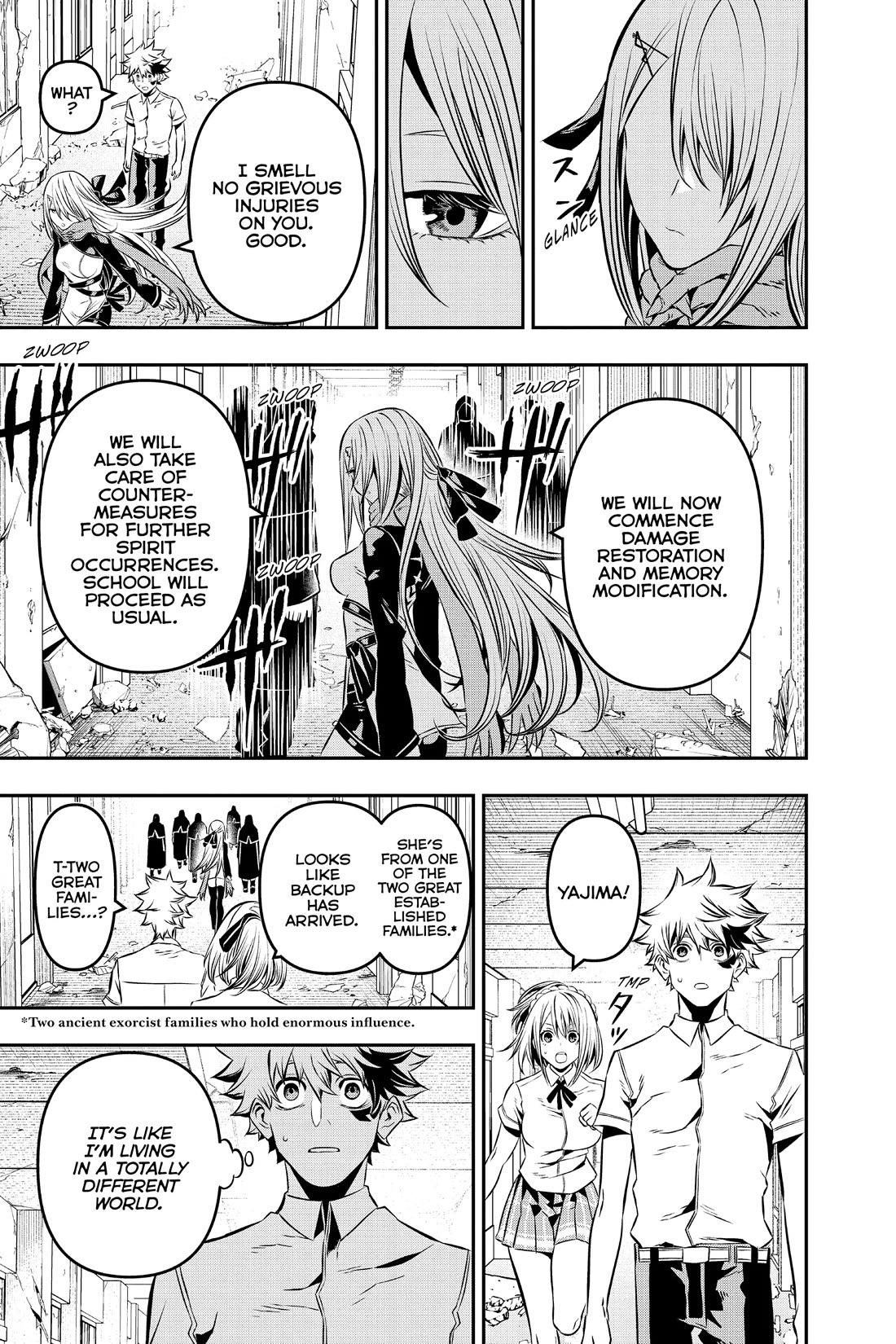 Nue's Exorcist chapter 6 page 9